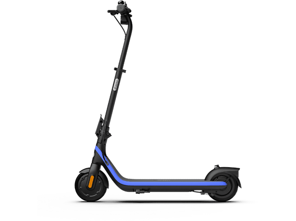 Patinete eléctrico - Segway C2 Pro, Para niños, 150 W potencia nominal, 260 W potencia máxima, 16 km/h, Negro y Azul