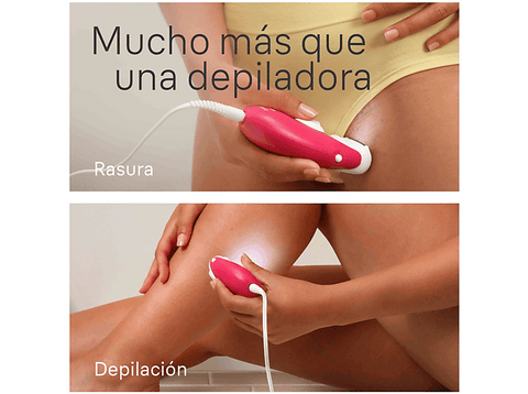 Depiladora - Braun Silk-épil 3 3-031, Depiladora con cable, Rasura y recorta, 2 accesorios