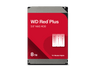 Disco duro interno 8 TB - Western Digital WD Red Plus, SATA 6 GB/s, 3.5", Interno, 5640 rpm, Cache 256MB, CMR, Red