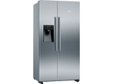 Frigorífico americano - Balay 3FAE494XE, No Frost, 178.7 cm, 562 l, Ancho especial 90 cm, Cajón BigBox, Inox