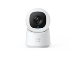 Cámara de vigilancia IP - Eufy C220, 2K, Función de visión nocturna, 360º, Blanco