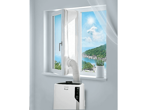 Accesorio aire acondicionado - De Longhi DLSA012, Sello de ventana, 270 - 390 cm,  Blanco