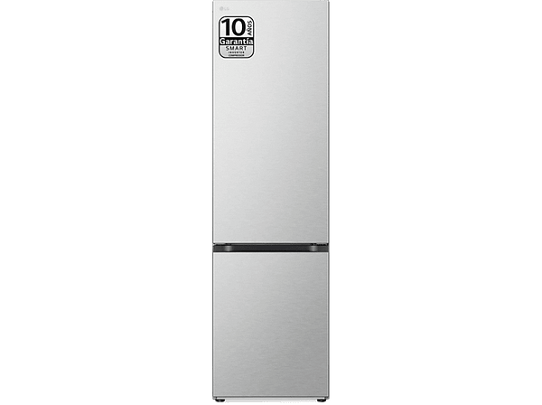 Frigorífico combi - LG GBV7280AMB, No Frost, 203 cm, 387 l, DoorCooling+™, FRESHConverter™, Acero texturizado antihuellas