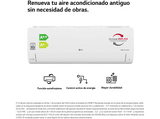 Aire acondicionado Split 1 x 1 - LG LGPLUSWF12 , 4070 BTU/h, Blanco