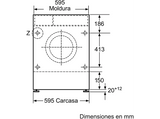 Lavadora secadora integrable - Bosch WKD24362ES, 7kg+4kg, 1355 rpm, 15 programas, ActiveWater, Blanco