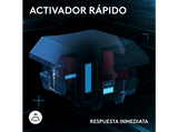 Teclado gaming - Logitech G G515 Rapid TKL, Cable, Interruptores analógicos y teclas personalizables, Activador rápido, Resolución SOCD, PC-Mac, Negro
