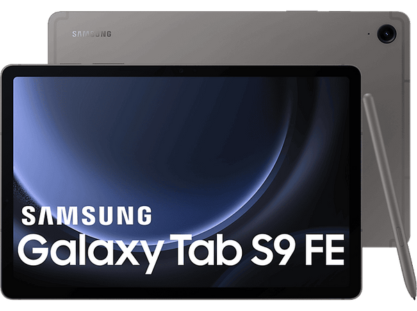 Tablet - Samsung Galaxy Tab S9 FE 5G, 128GB, 6GB RAM, Gris, 10.9", S Pen, WQXGA+, Exynos 1380, Android 13