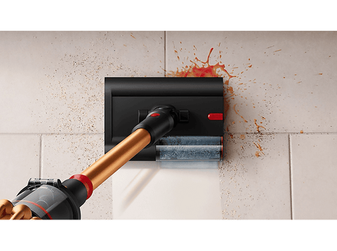 Aspirador escoba - Dyson V16 Piston Animal Submarine™, Friegasuelos, 3en1, Potencia succión 315 AW, Autonomía 70 min, Black/Cooper