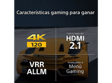 TV QD-OLED 77 -  Sony BRAVIA XR 77A95L, 4KHDR120, TDT HD, HDMI 2.1 Perfecto PS5, Google TV, Alexa, Bluetooth, Eco, BRAVIA Core, Dolby Atmos / Vision