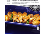Horno a vapor - LG WSED7665B, Multifunción, Pirolítico, 76 L, 59.2 cm, EasyClean™ , ThinQ™,  Acero negro mate