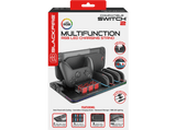 Cargador multifunción - Ardistel Blackfire® Multifunction Charging Stand RGB LED, Compatible con Nintendo Switch 2, Negro