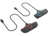 Cable de carga - Ardistel BlackFire Charge & Play Twin Pack, Para Joy-Con 2 de Nintendo Switch 2, 3 metros, Negro