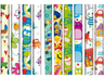 Papel de regalo - Campus Surtido Infantil, 70 x 200 cm, 1 rollo, Color Aleatorio