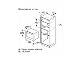 Microondas integrable - Siemens BF722L1B1, Serie iQ700 , 900 W, 5 niveles, limpieza humidClean, Función cookControl, 21 l, Negro
