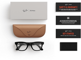 Gafas IA - Ray-Ban Meta, Wayfarer, Negro brillante, Transparente