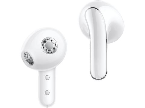 Auriculares True Wireless - Xiaomi Buds 5, Cancelación de ruido, Autonomía 6 h, Blanco cerámico