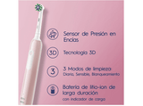 Cepillo eléctrico - Oral-B Pro Series 1, 3 Modos, Tecnología 3D, Diseñado Por Braun, Rosa