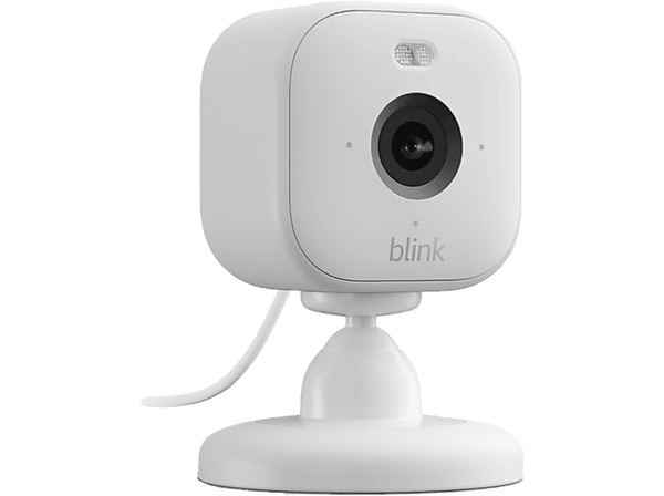 Cámara de vigilancia IP - Amazon Blink Mini 2, HD, Visión nocturna en color, Audio bidireccional, Detección movimiento, Compatible Alexa, Negro