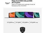 Portátil - LG 15U50T-G.AA56B, 15.6 Full-HD, Intel® Core™ i5-1334U, 16 GB RAM, 512 GB SSD, Iris® Xᵉ, W11H (64 Bit), Plateado