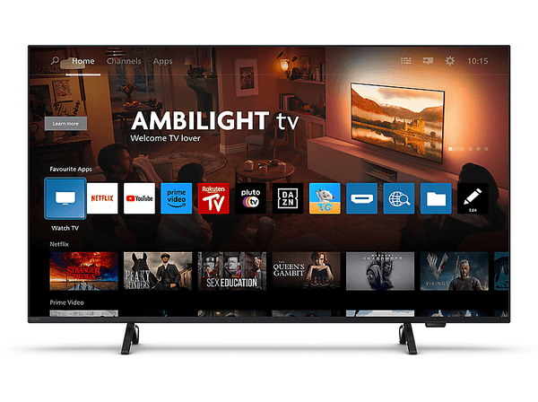 TV LED 43" - Philips 43PUS8319, UHD 4K, Pixel Precise Ultra HD, Smart TV, DVB-T2 (H.265), Ambilight, Negro