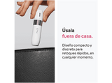 Depiladora facial - Braun Face Mini Rasuradora FS1000, Rápida y suave, Fácil de llevar, Luz Smartlight, Blanco