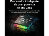 TV LED 65 - LG 65NANO826QB, UHD 4K, Procesador Inteligente α5 Gen5 AI Processor 4K, Smart TV, Negro