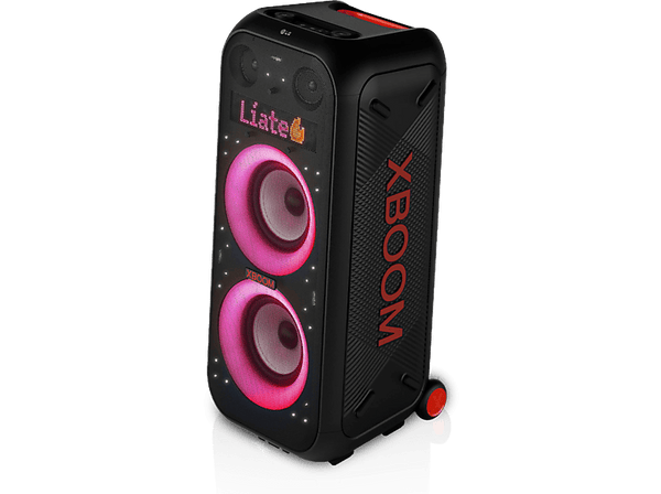 Altavoz de gran potencia  - LG X BOOM XL9T La Bestia, Karaoke, 1000W, Negro