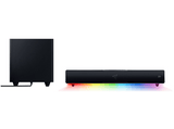 Barra de sonido - Razer Leviathan V2, Con Subwoofer,  Para PC, Bluetooth 5.2, Personalización RGB , 18 Zonas de iluminación, Negro
