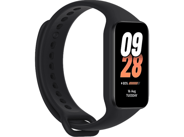 Pulsera de actividad - Xiaomi Band 8 Active, Bluetooth,  Monitorización cardiaca y sueño, 14 días de batería, Negro