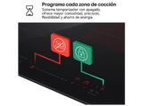 Placa inducción - LG CI5Z2420BN, 3 Zonas, Zona grande de 28 cm, 59 cm, Función Stop & Go, Negro