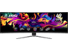 Monitor gaming - MSI MAG 491CQP 49 QD-OLED, Curvo, 49", DQHD, 0.03 ms, 144 Hz, OLED Care 2.0, Negro