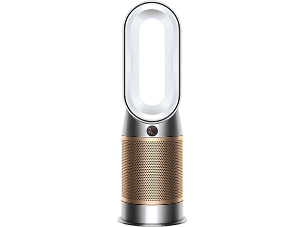 Purificador de aire - Dyson HP09 Hot+Cool™ Formaldehyde (White/Gold), Potencia Máx. 2000 W, Destruye el Formaldehído, Blanco/ Dorado