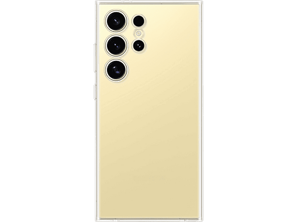 Funda - Samsung, para Galaxy S24 Ultra, Silicona, 6.8", Resistente a rayones, Transparente