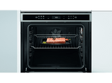 Horno a vapor - Whirlpool W6 OS4 4S1 P, Multifunción, Pirolítico, 73 l, 59.5 cm, tecnología 6th SENSE, Acero inoxidable y negro