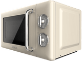 Microondas - Cecotec ProClean 3010 Retro Beige, 700 W, 6 niveles, Retro, 20 L, Retro Beige