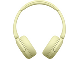 Auriculares inalámbricos - Sony WH-CH520, Bluetooth, 50 horas de autonomía, Carga rápida, 360 Audio, Conexión multipunto, Cascos diadema, Amarillo
