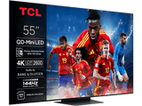TV QD-Mini LED 55 - TCL 55C7K, UHD 4K, AiPQ Pro, Smart TV, DVB-T2 (H.265), Negro