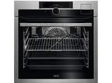 Horno a vapor - AEG BSE999330M, Multifunción, Limpieza a vapor, 70 l, Sonda térmica, 60 cm, Inox