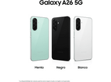 Móvil - Samsung Galaxy A26 5G, Menta, 128 GB, 6 GB RAM , 6.7 FHD+ Super AMOLED, Samsung Exynos 1380, 5000 mAh, Android 15
