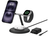 Cargador móvil inalámbrico - Belkin BoostCharge Pro Qi2, Carga Universal con dispositivos que funcionen con el estándar Qi2, 15W, Negro