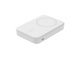 Powerbank - Belkin BoostCharge Pro Batería externa magnética 8K con Qi2 (15 W), 8000 mAh, 1x USB-C, Blanco