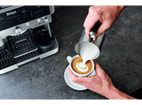 Cafetera express - Ninja Luxe Café Premier ES601EU, 9 bar, 1650W, 2 Tazas, Capacidad del depósito 2L, Capacidad de café en grano 250g, Plata
