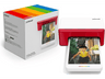 Impresora fotográfica - Polaroid Hi Print 4x6, Bluetooth, Tamaño postal (102mm x 152mm), Transferencia Térmica por Difusión de Tinta, Blanco y Rojo