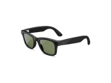 Gafas IA - Ray-Ban Meta Wayfarer (Gen 2), Negro brillante, Lentes en verde, Talla estándar
