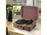 Tocadiscos - Prixton VC600, Correa de Transmisión, Bluetooth, 33/45/78 rpm, Dos Altavoces Estéreo de 5W, Mocha Mousse