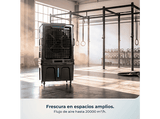 Ventilador industrial - Cecotec AirIndustry 150000, 150 L, 20.000 m³/h, 800 W, Panel táctil, Mando, Temporizador 12 h, Negro