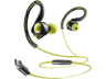 Auriculares deportivos - CellularLine SPORT,  Supraaurales, Bluetooth ,Micrófono, Universal, Amarillo