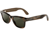 Gafas IA - Ray-Ban Meta Wayfarer (Gen 3), Habana, Lentes en verde, Gafas con IA y cámara, Talla estándar, Unisex
