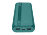Powerbank - CellularLine Essential, 20000 mAh, 12 W, 144 horas, USB C, USB A, Azul