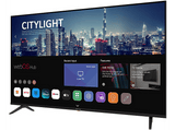 TV QLED 65 - PEAQ PTV 65WQU-5025E, UHD 4K, Dolby Audio, Smart TV, DVB-T2, 60 Hz, HDR10, Diseño sin marco, Negro